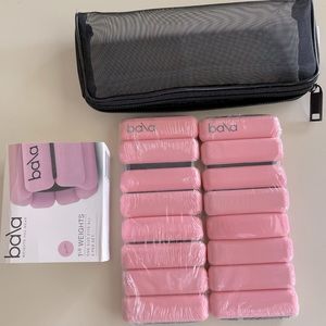 BALA bangle ankle/wrist weights (1lb) - blush